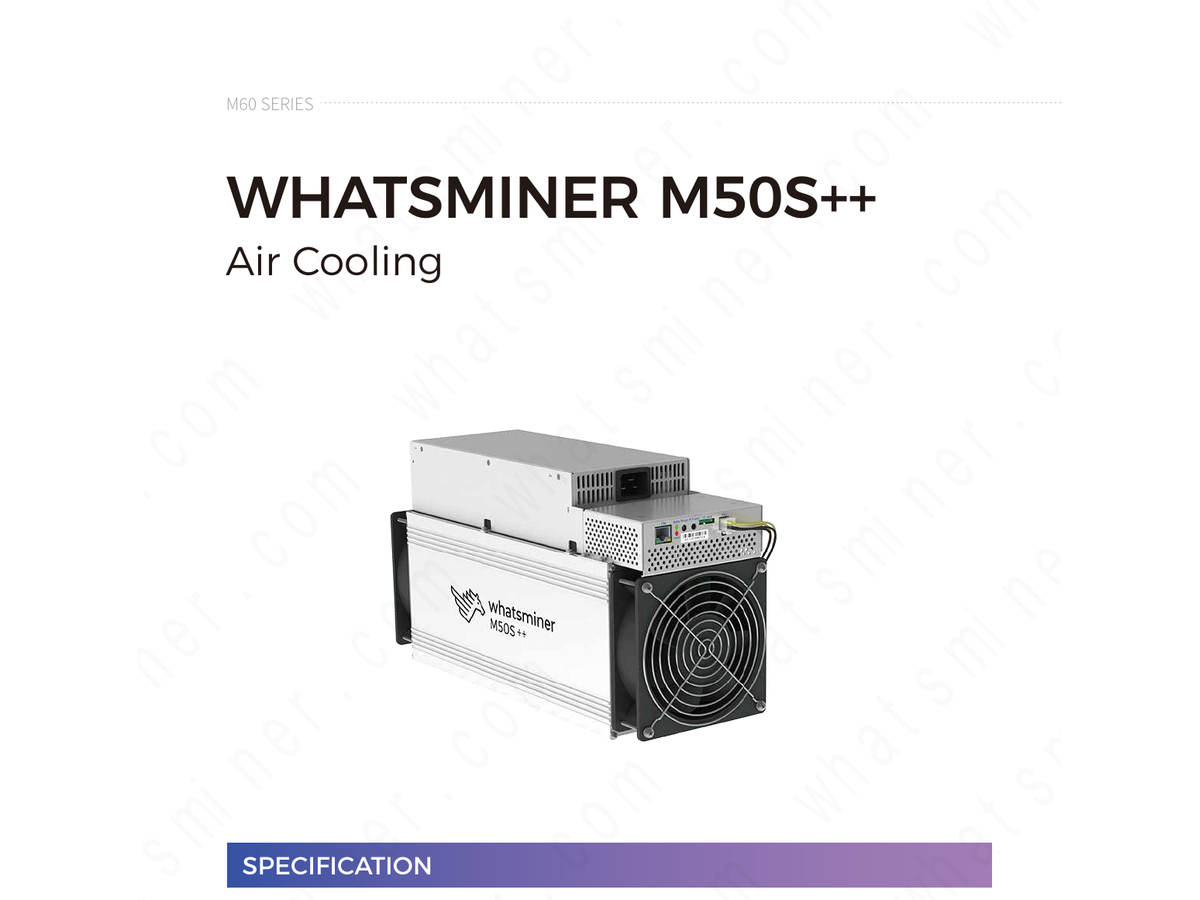 MicroBT M50s++ 22w